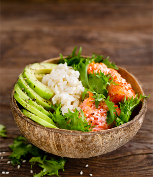 photo d'un poke bowl